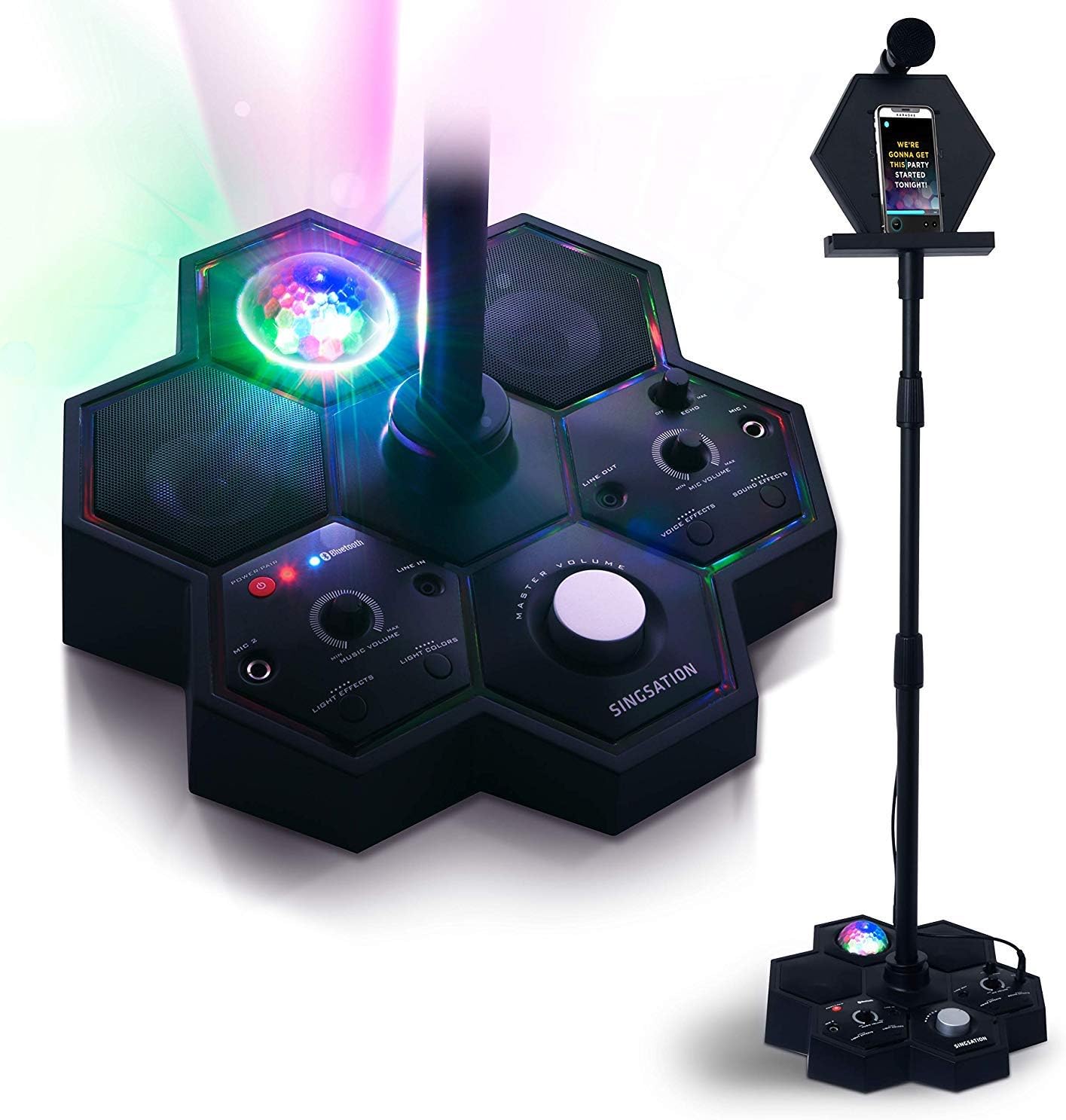 Singsation Deluxe 2 Mic All-In-One Karaoke System & Party Machine